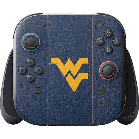 West Virginia University Basketball Nintendo Switch 2 (2025) with Joy-Con Skin
